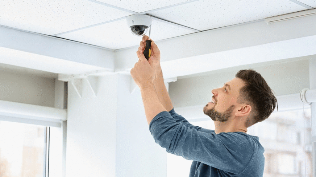 Computer & CCTV home